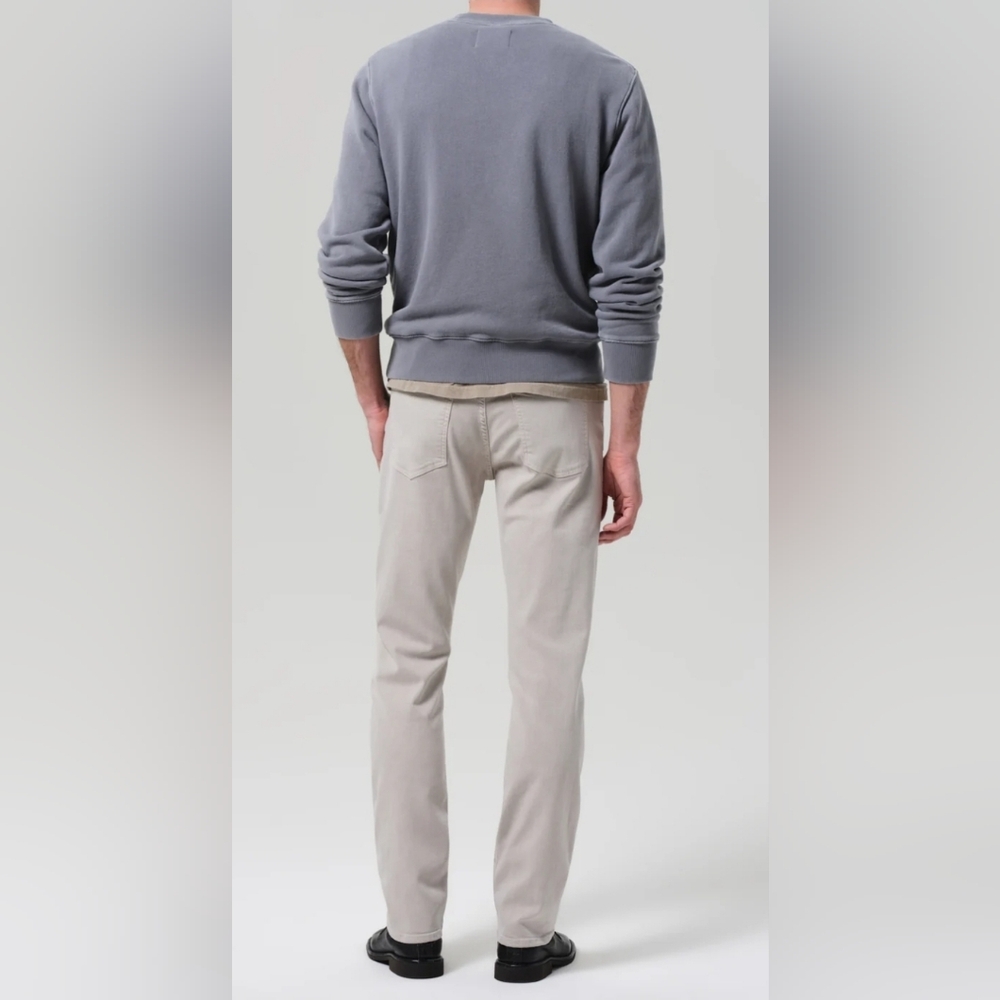 Citizens of Humanity Slim Straight Chino Pants – Cream, Men’s 36x38